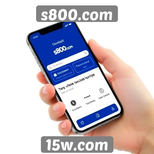 Desempenho do site s800.com em dispositivos móveis